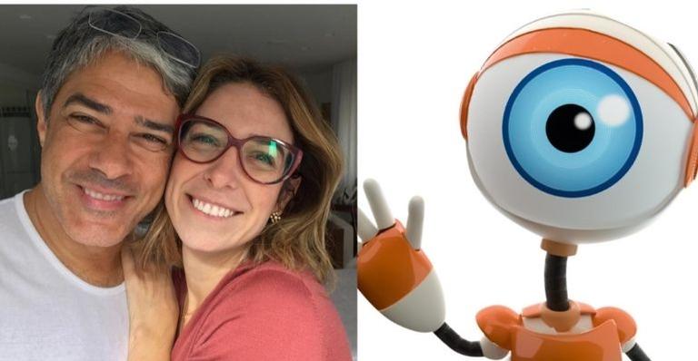 Por essa ninguém esperava! Esposa de William Bonner diz que ele é fã do BBB: “A gente adora”