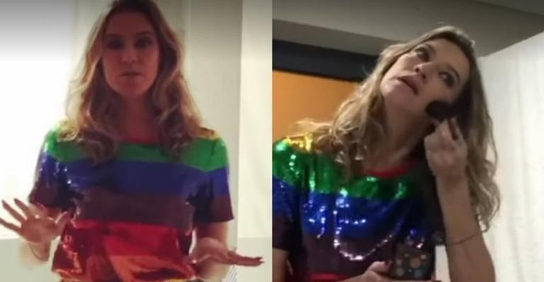 Luana Piovani compartilha vídeos gravados pelo namorado misterioso e se declara: “Te amo, lindeza”