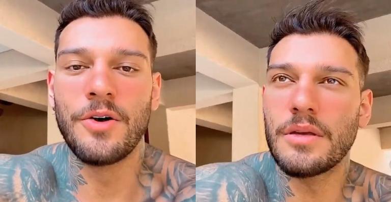 Lucas Lucco surge abatido e revela perda na família por Covid-19: “Motivos para ficar triste”
