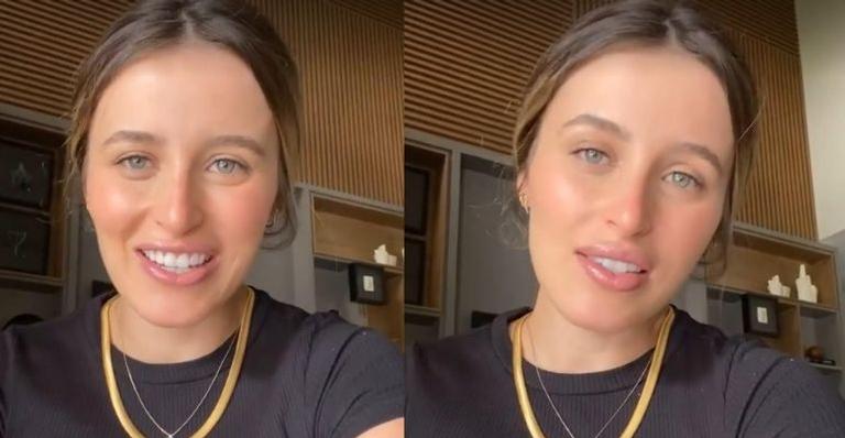 Na reta final, Lorena Carvalho não esconde ansiedade para chegada de seu primeiro filho: “Passou muito rápido”