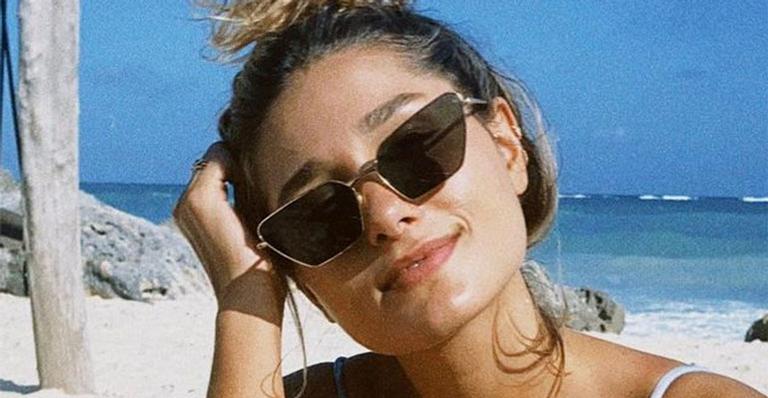 Em clique raro de biquíni, Sasha Meneghel exibe lado mulherão em viagem de férias: “Espetáculo”