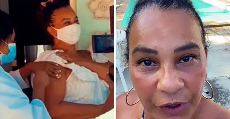 Revoltada, Solange Couto rebate críticas após ser vacinada e nega que furou a fila: “Não desrespeitei a lei”