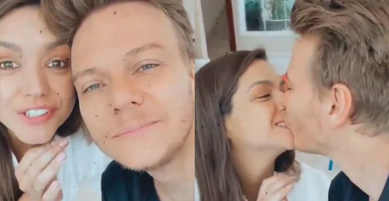 Michel Teló se emociona com surpresa singela de Thais Fersoza em seu aniversário de 40 anos: “Coisa mais linda”