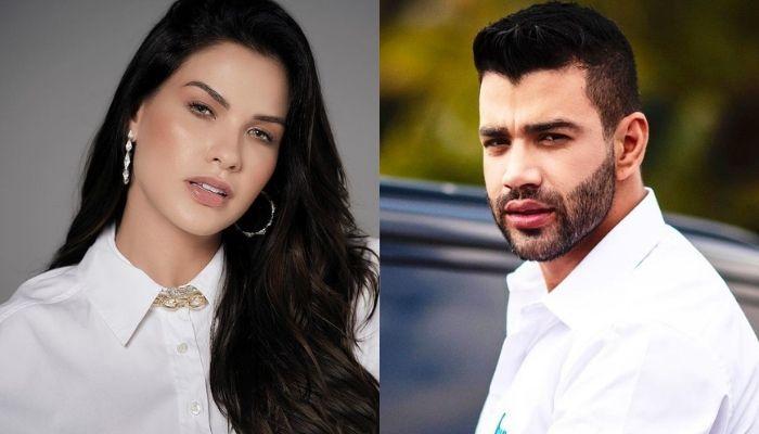 Voltaram? Andressa Suita e Gusttavo Lima interagem e trocam corações em publicação na internet