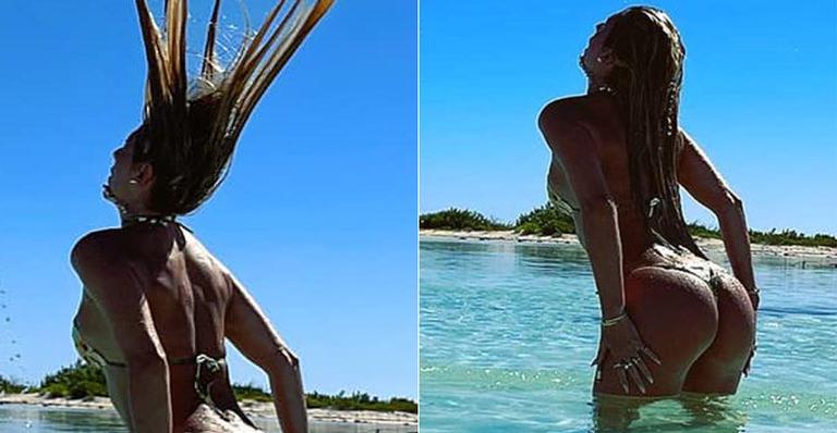 Aos 37 anos, Lívia Andrade deixa fãs perplexos ao exibir bumbum inacreditável: “Que popotão é esse?”