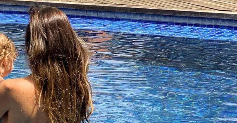 Tata Werneck celebra 1 ano e 3 meses da herdeira, Clara Maria: ”Medo, pânico e amor”