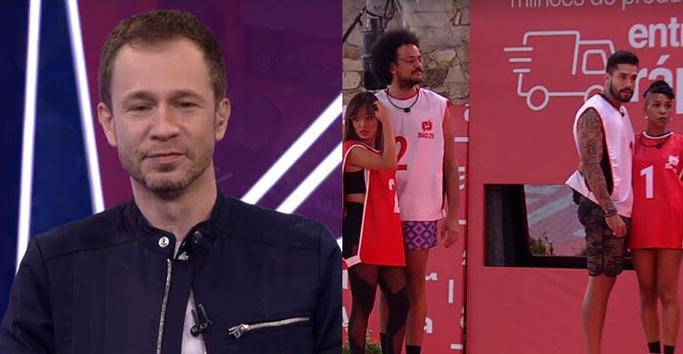 Foi dada a largada! BBB21 começa com emoção de Tiago Leifert, prova decisiva e casa dividida