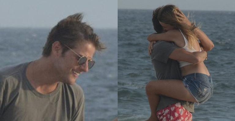 Novo amor? Ex-BBB Daniel Lenhardt é flagrado em momento romântico – e quente – com loira no Rio