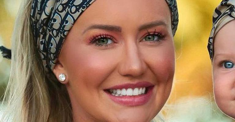 Ana Paula Siebert mostra ‘biquinho’ da filha, Vicky, em sessão de fotos: “Fofura infinita”