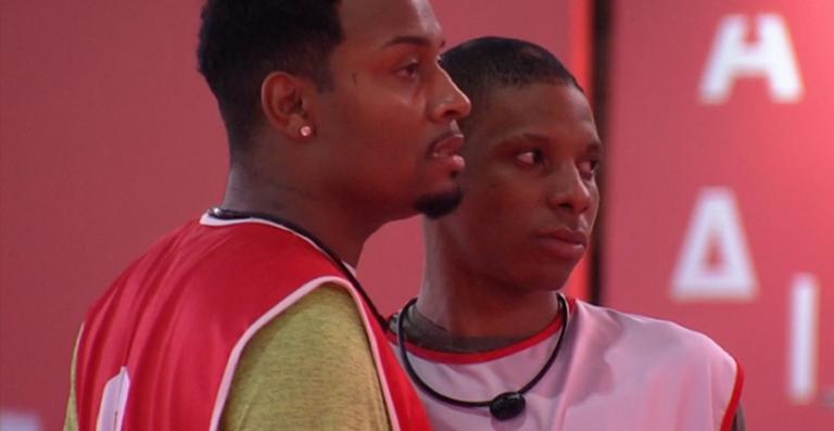 BBB21: Lucas repreende Nego Di durante prova de resistência: “Não menospreza as minas, não”