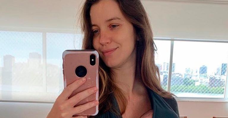 Nathalia Dill encanta seguidores ao mostrar o rostinho da filha pela primeira vez: “Quase um mês”