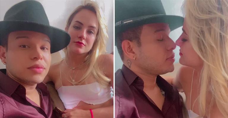 Aos amassos, Tierry e Gabi Martins comemoram reencontro após separação: “Matar as saudades”