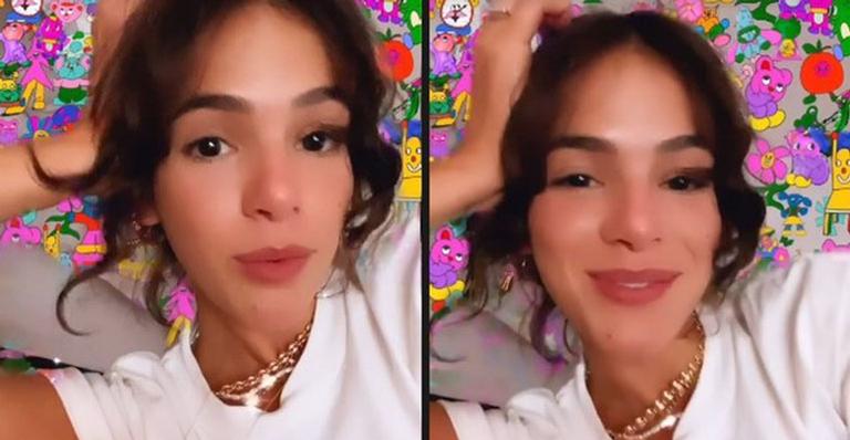 Bruna Marquezine aparece nas redes sociais e desmente mudança drástica na carreira: “Nervosa e com frio na barriga”