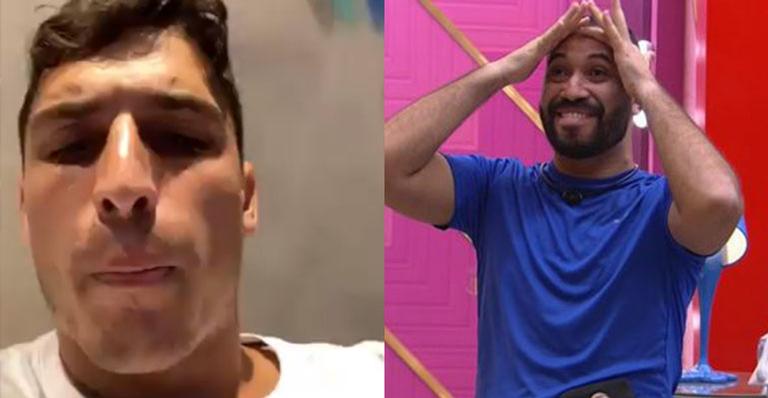 BBB21: Felipe Prior se envolve em polêmica ao gravar vídeo detonando Gilberto: “Não dá pra ficar assistindo”