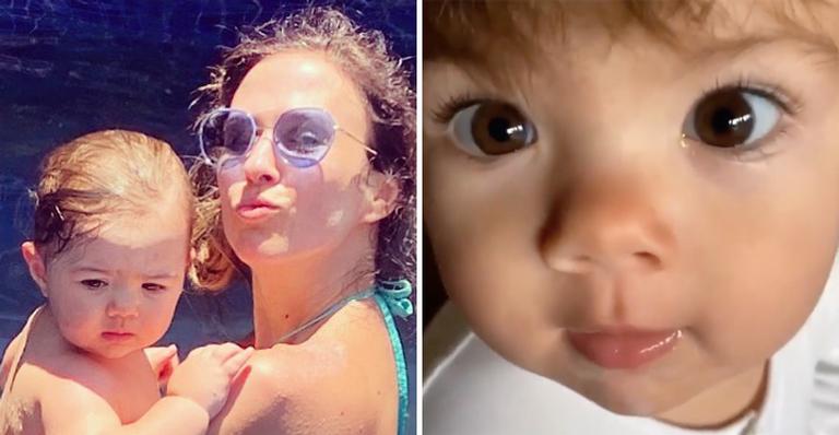 Explosão de fofura! Tatá Werneck registra Clara Maria aprendendo a falar e confessa: “Tô nesse nível de apaixonada”