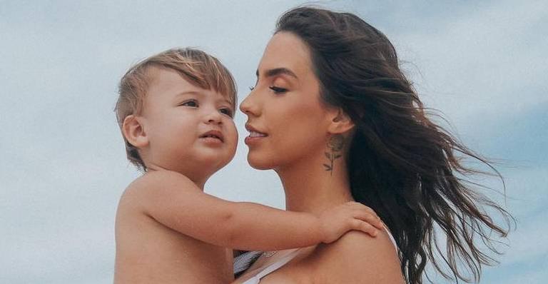 Gabi Brandt explode o fofurômetro ao mostrar Davi conhecendo o irmão recém-nascido: “Que gracinha”