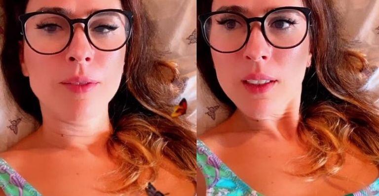 Tá podendo! Tatá Werneck elege maiô avaliado em mais de R$ 6 mil para ficar em casa