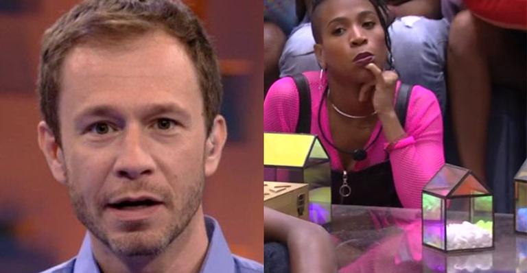 BBB21: Tiago Leifert ignora investidas de Karol Conká e cantora se revolta: “Por que eu não posso falar?”