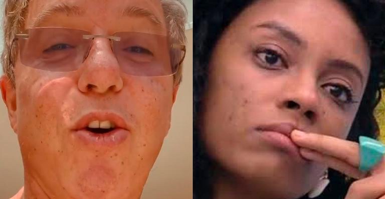 BBB21: Boninho embarca no deboche e faz piada pedindo autorização de Lumena: “Pode ter festa?”