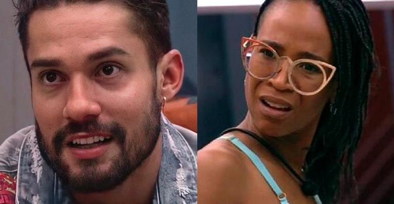 BBB21: Mãe de Arcrebiano reza pelo filho após aproximação com Karol Conka: “Tira de perto tudo que for ruim”