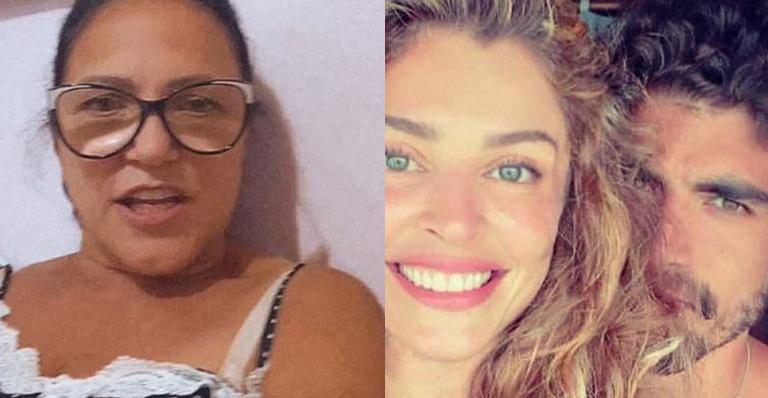 Aprovado? Mãe de Grazi Massafera aparece nas redes sociais da filha e esclarece relação com Caio Castro: “Educado”