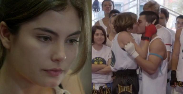 Malhação-Sonhos: Bianca assiste Karina beijando seu namorado