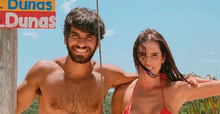 Deborah Secco abre álbum de fotos em família e corpão musculoso rouba a cena: ”Surra de beleza!”
