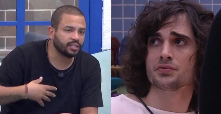 BBB21: Projota desce a lenha em Fiuk e critica comportamento do ator após beijar: “Não viaja”