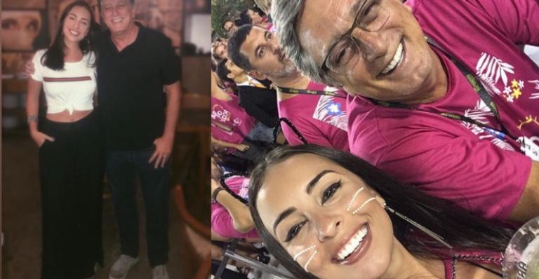 Filha de Eduardo Galvão posta foto com o pai e desabafa: ”A saudade dói”