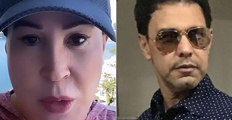 Zilu Camargo se irrita e conta que está há dois anos sem pensão de Zezé di Camargo: “Hoje eu me viro”