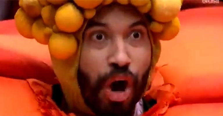 BBB21: Gilberto surta e ameaça expor jogo sujo ao vivo no programa: “Vou falar tudo o que esta entalado”