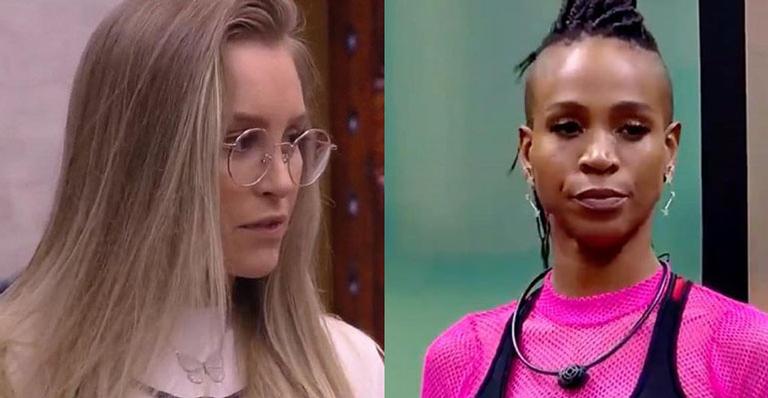 BBB21: Pelas costas, Karol Conká faz fofoca e acusa Carla Diaz de se aproximar de Bil: “Pessoa insegura”