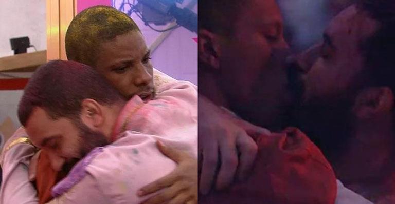 BBB21: Lucas procura Gilberto após beijo em festa e se declara ao rapaz: “Não foi uma brincadeira”
