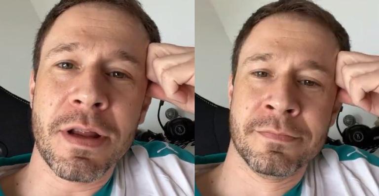 BBB21: Após final de semana intenso, Tiago Leifert desabafa com fãs: ”Estou cansado”
