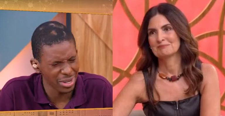 No Encontro, Lucas Penteado se nega a falar sobre Projota e Karol Conká: “Minha mãe sofreu em dobro”