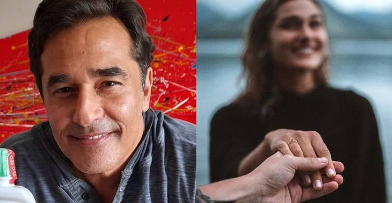 Luciano Szafir comemora noivado de Sasha Meneghel e João Figueiredo: “Tem minha bênção”