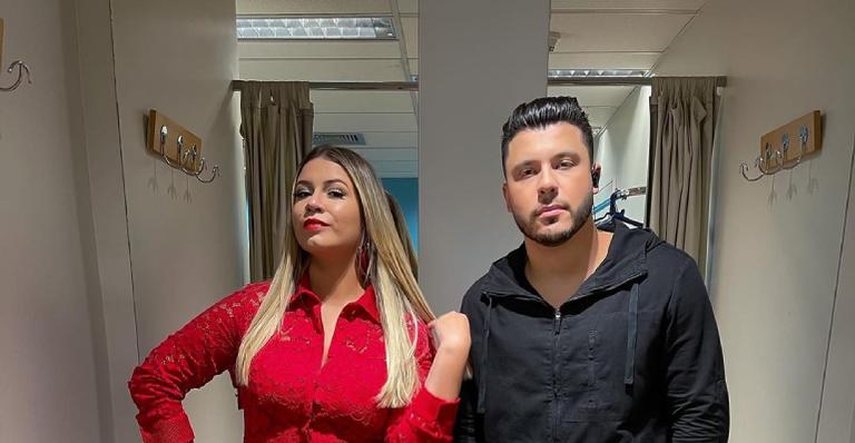 Sempre discreta, Marília Mendonça publica clique raro com o namorado e se declara: ”Sorte minha”