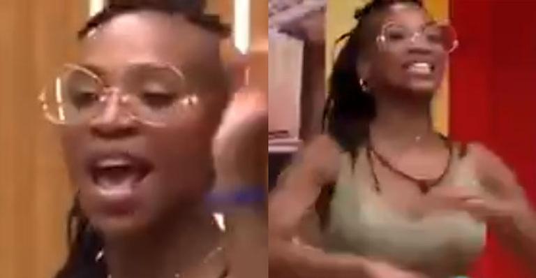 BBB21: Na sala da casa, Karol Conká dá show na frente de Arcrebiano: “Eu sou uma rainha, sou maravilhosa”
