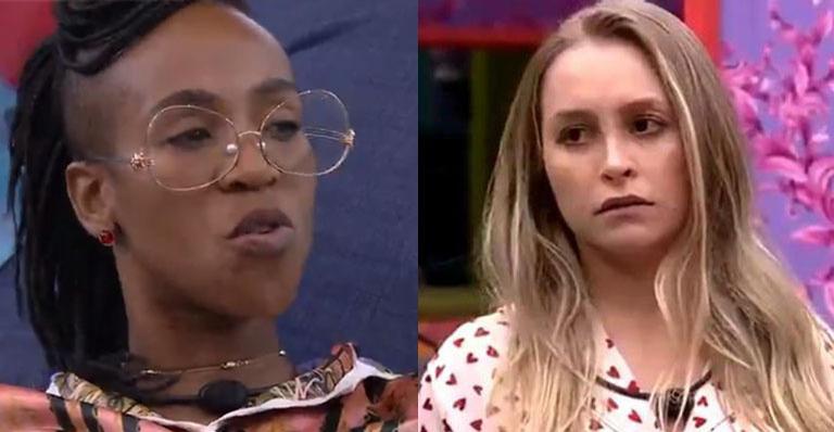 BBB21: Pelas costas, Karol Conká detona Carla Diaz e faz graves acusações contra a atriz: “Não me engana”