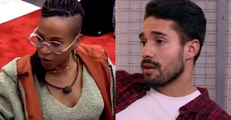 BBB21: Arcrebiano sai da casa, elogia Karol Conká, mas lá dentro ela detona o rapaz: “É limitado”