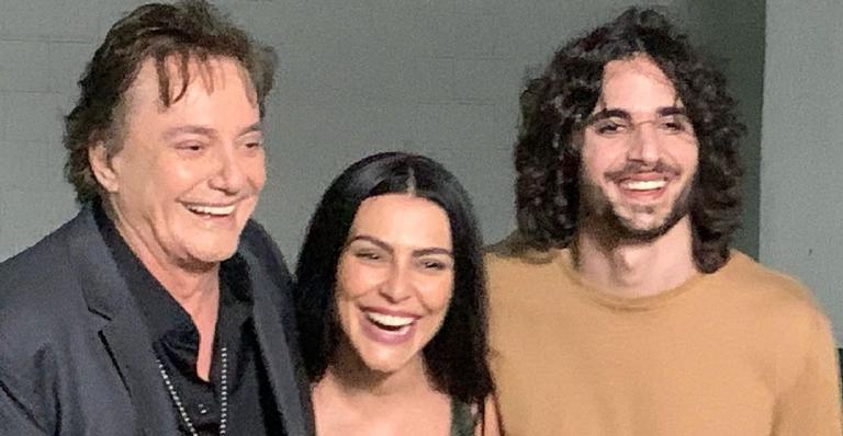 BBB21: Fábio Jr. manda recado para Fiuk e Cleo se derrete: ”Que lindos”