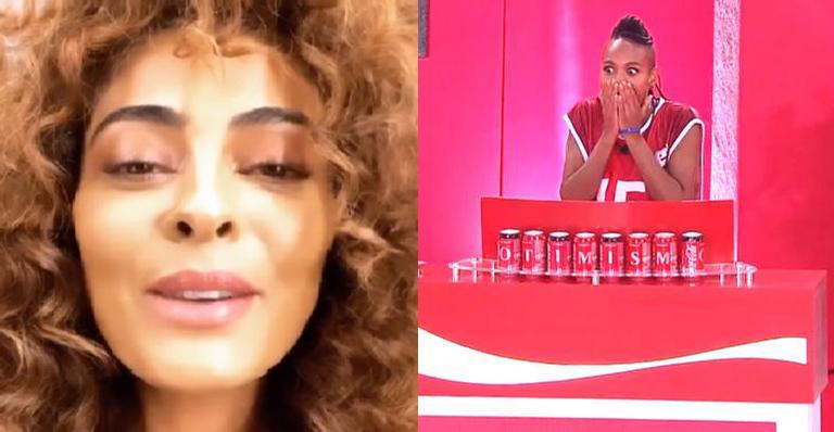 Juliana Paes não se conforma e tem reação corajosa após prova do líder do BBB21: “Tá muito estranho isso”