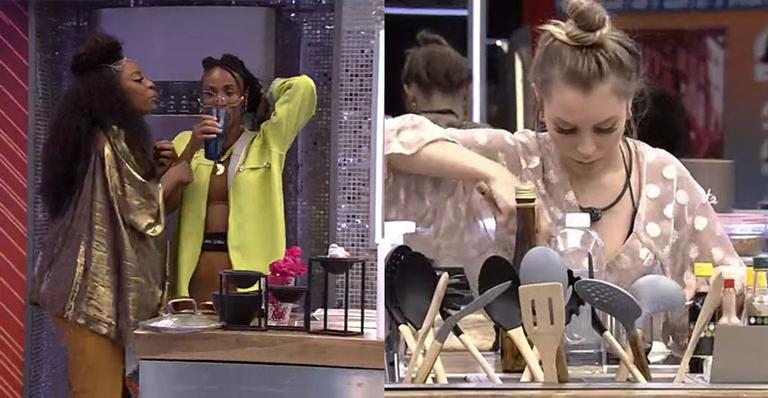 BBB21: Carla Diaz prepara bolo para a casa e vira piada na boca de Karol Conká e Lumena: “Eu tenho preguiça”
