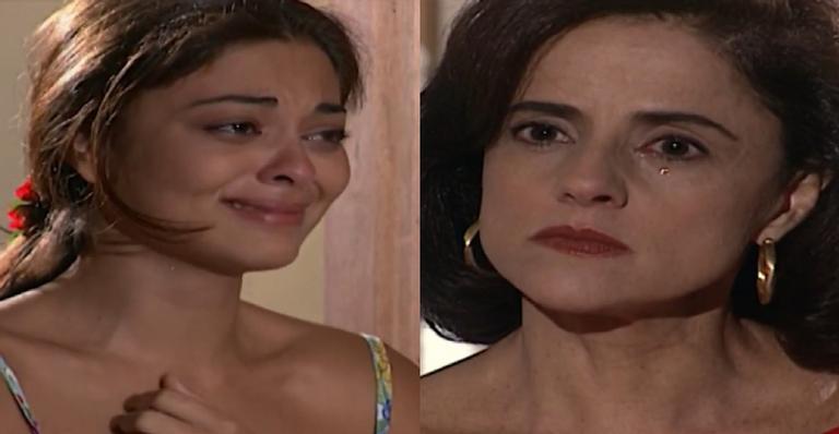 Laços de Família: Pressionada, Rita revela para Alma que Danilo é o pai de seu filho