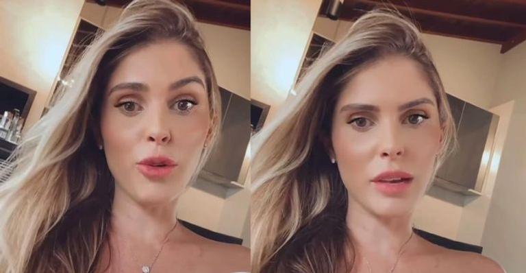 Prestes a subir no altar, Bárbara Evans exibe detalhes do convite de casamento: “Fiquei apaixonada”