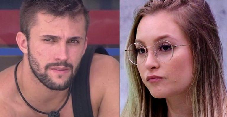 BBB21: Acabou o casal? Carla Diaz tem atitude surpreendente e dá uma ‘banana’ para Arthur