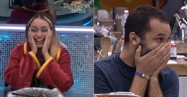 BBB21: Sarah disse que ficou roçando nas partes íntimas de Gil durante prova: “Continuou mole”