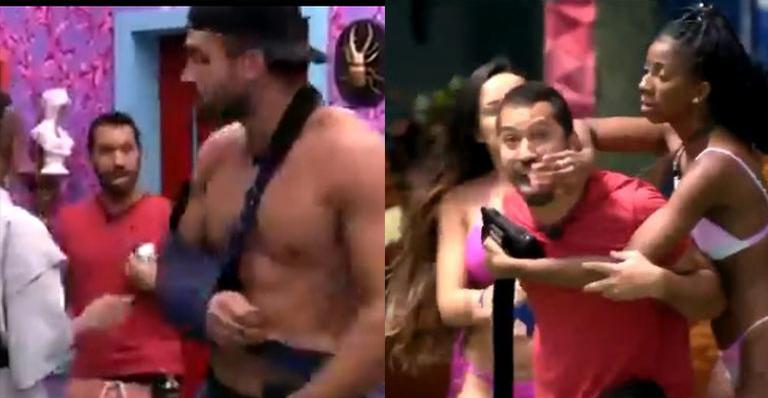 BBB21: Antes do surto, Arthur ofendeu Gilberto com xingamentos pesados: “Zé Ruela do c******”