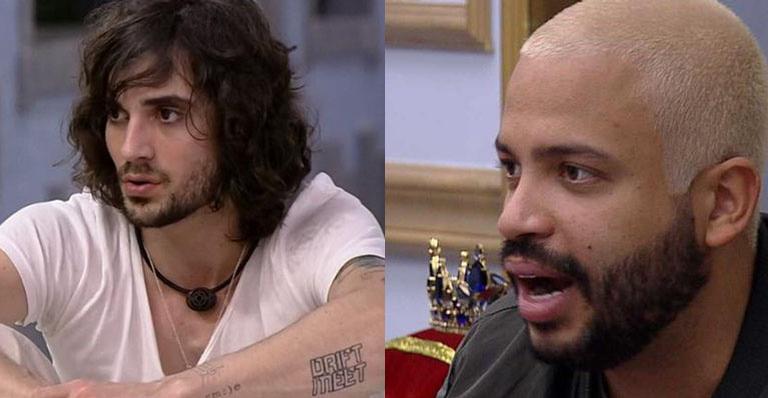 BBB21: Fiuk se assusta com sangue frio de Projota e revela decepção profunda: “Fico assustado”