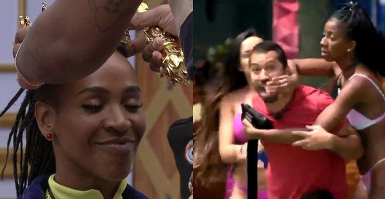 BBB21: Foi um plano? Após surto de Gil, Karol Conká avisa Pocah que ela está salva: “Não é mais você no paredão”
